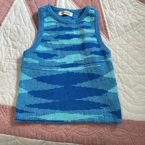 Boutique cropped tank top